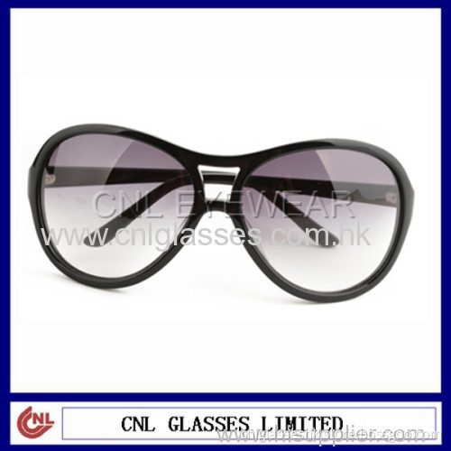 Good Quality Fashion Vintage Acetate Double Bridge Sunglasses